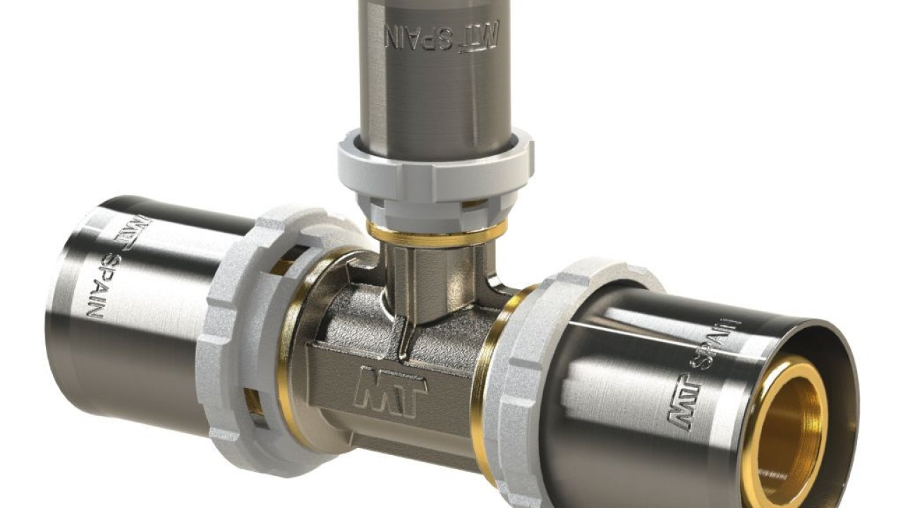Verloop Flow Switch Pers t-stuk verloop 20x20x16mm - Toppex