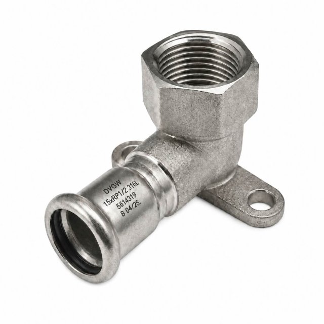 RVS 316l muurplaat van toppex
